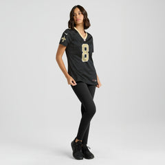 Archie Manning New Orleans Saints Women's Game Retired Player Jersey - Black Jerseys