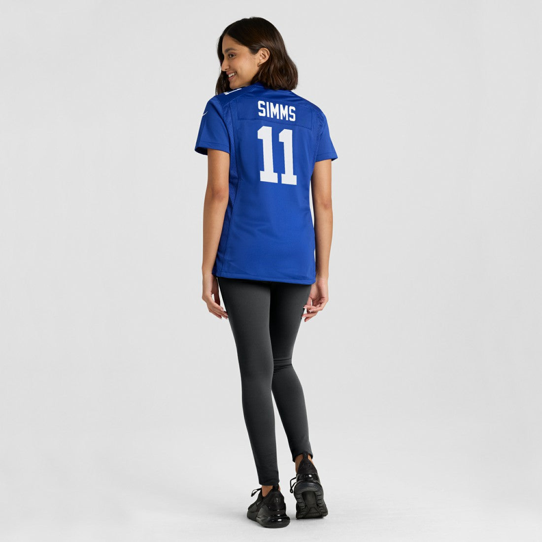 Phil Simms New York Giants Women's Game Retired Player Jersey - Royal Jerseys