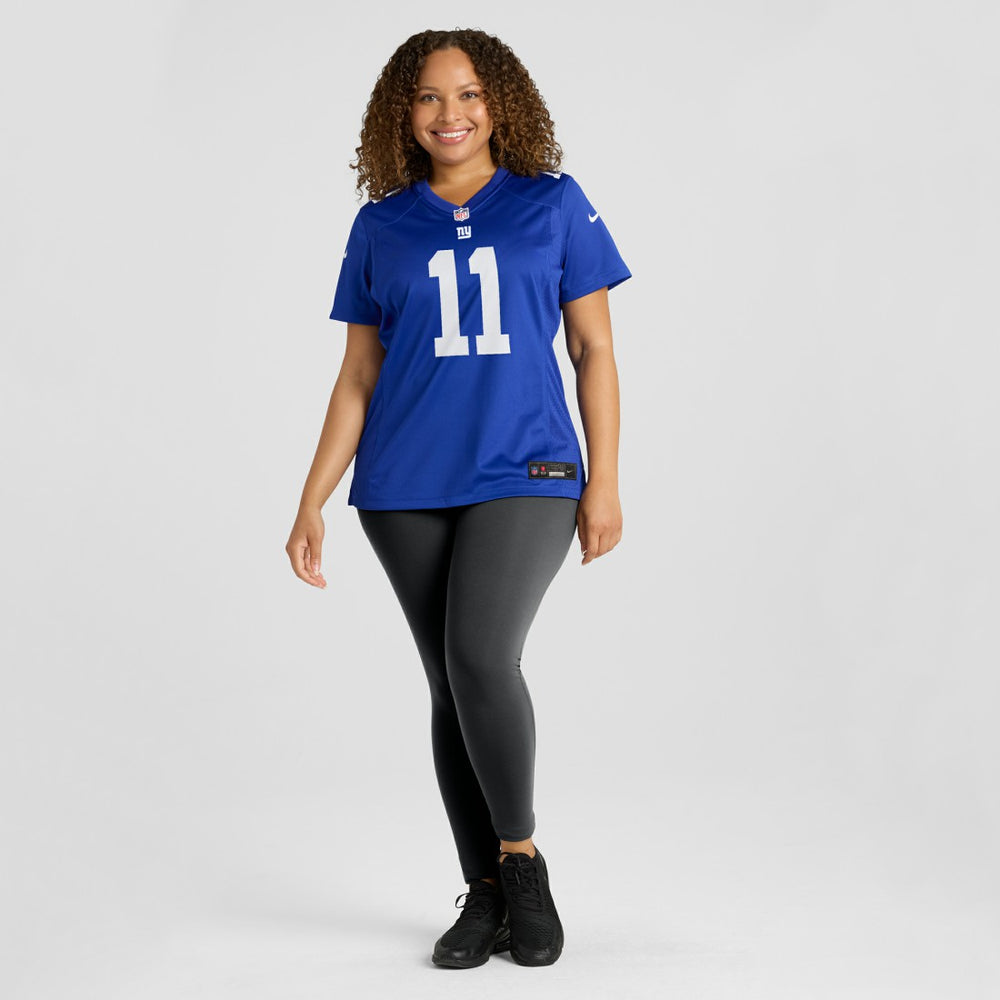 Phil Simms New York Giants Women's Game Retired Player Jersey - Royal Jerseys