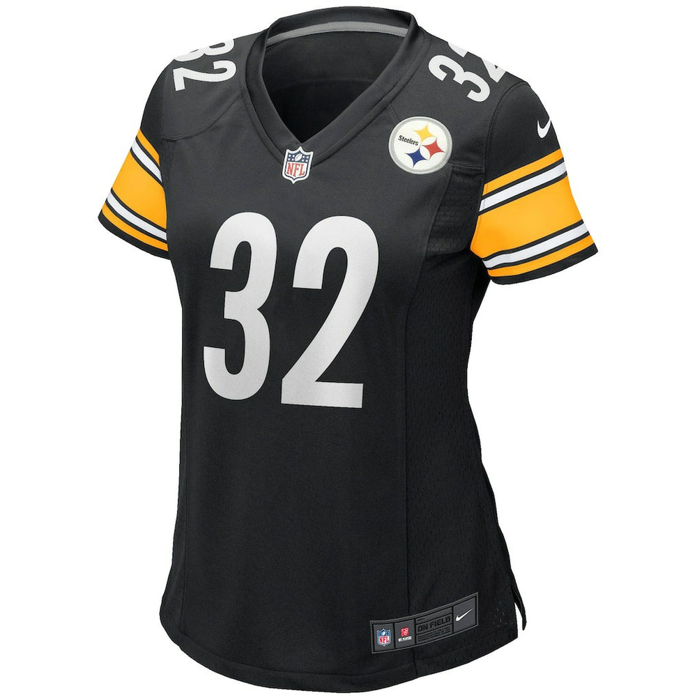 Franco Harris Pittsburgh Steelers Women's Game Retired Player Jersey - Black Jerseys