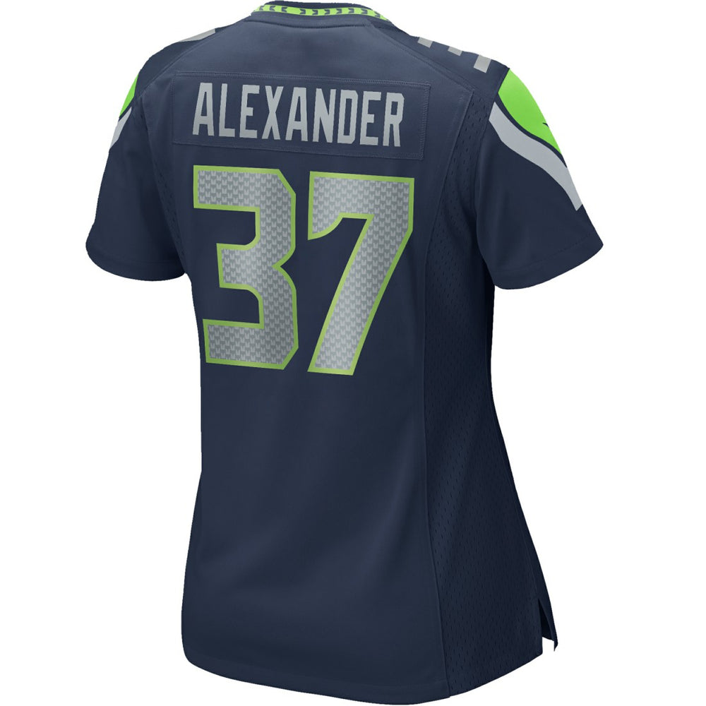 Shaun Alexander Seattle Seahawks Women's Game Retired Player Jersey - College Navy Jerseys