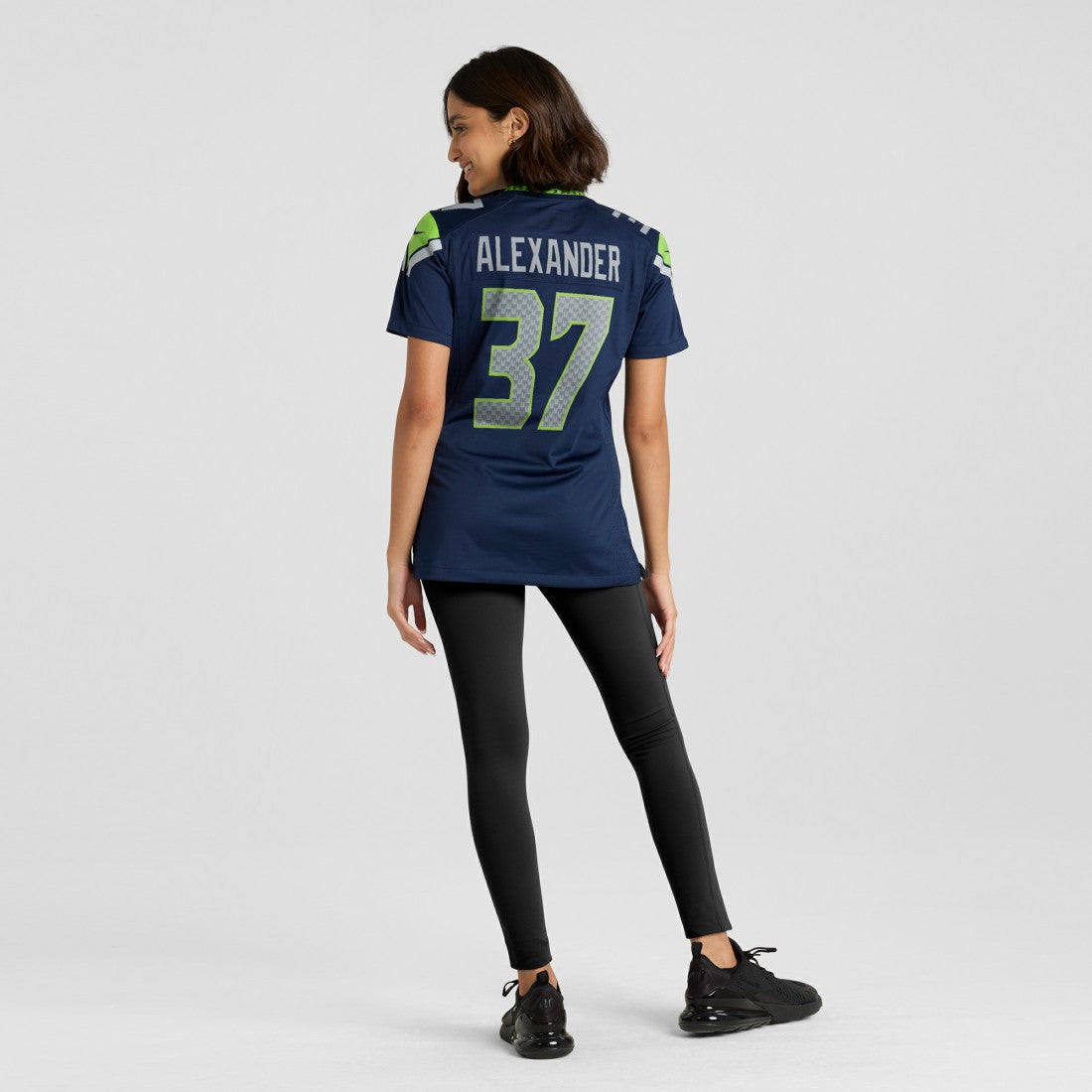 Shaun Alexander Seattle Seahawks Women's Game Retired Player Jersey - College Navy Jerseys