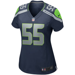 Brian Bosworth Seattle Seahawks Women's Game Retired Player Jersey - College Navy Jerseys