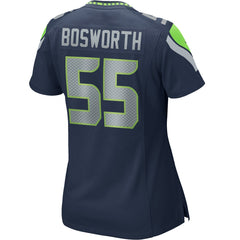 Brian Bosworth Seattle Seahawks Women's Game Retired Player Jersey - College Navy Jerseys