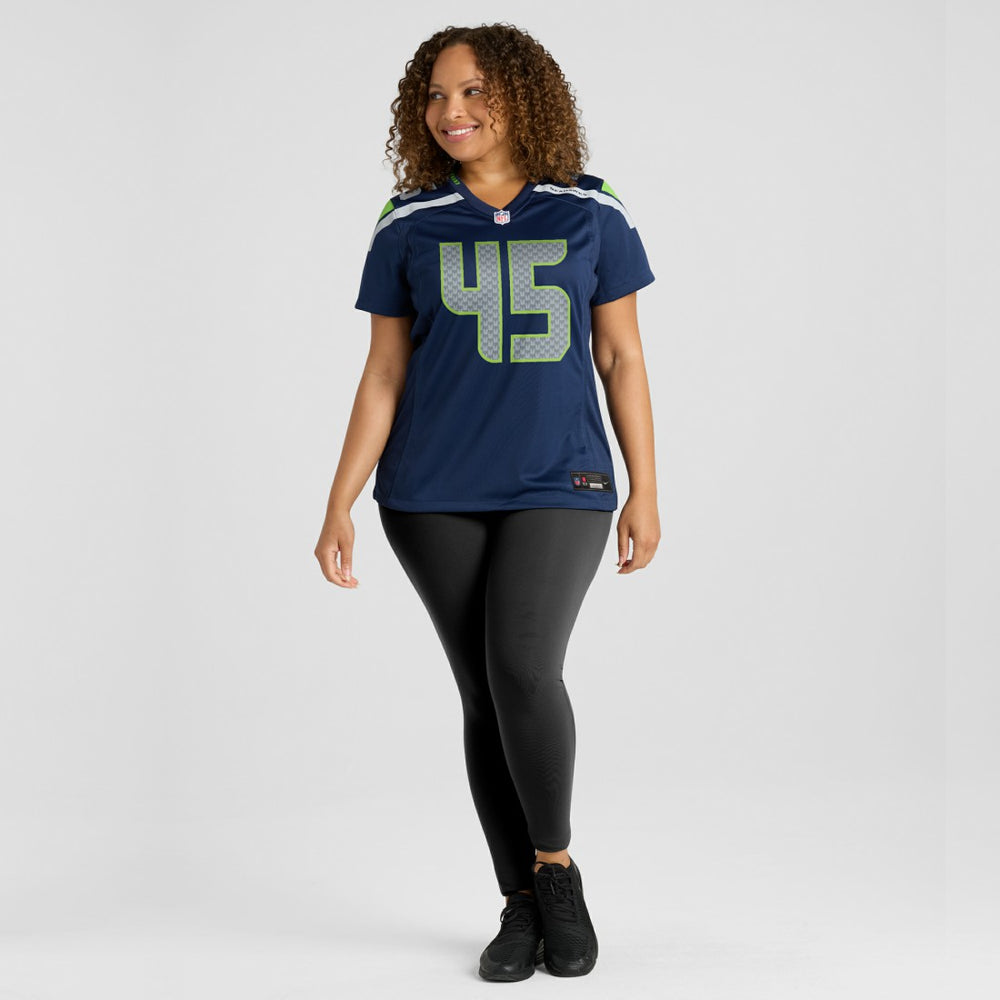 Kenny Easley Seattle Seahawks Women's Game Retired Player Jersey - College Navy Jerseys