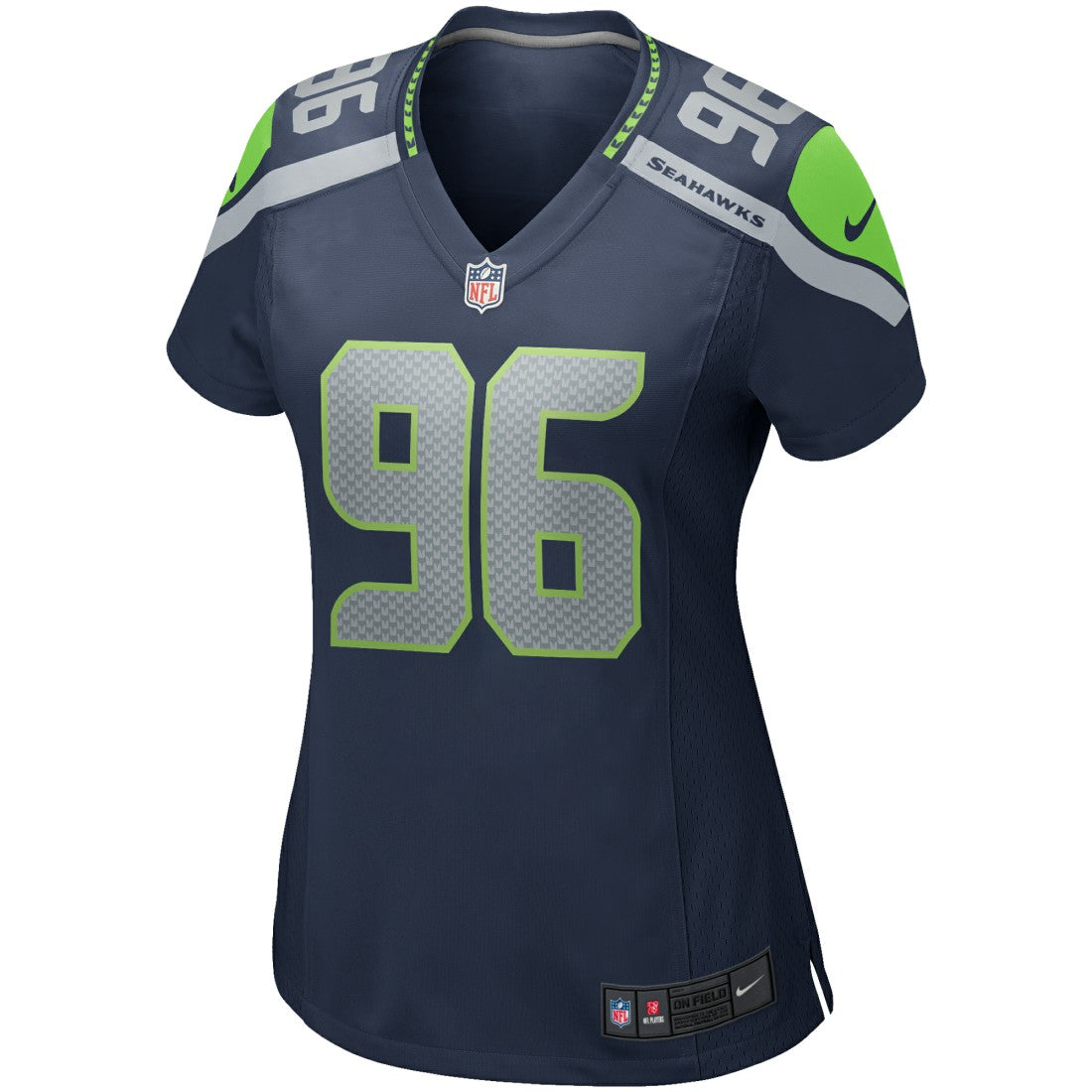 Cortez Kennedy Seattle Seahawks Women's Game Retired Player Jersey - College Navy Jerseys