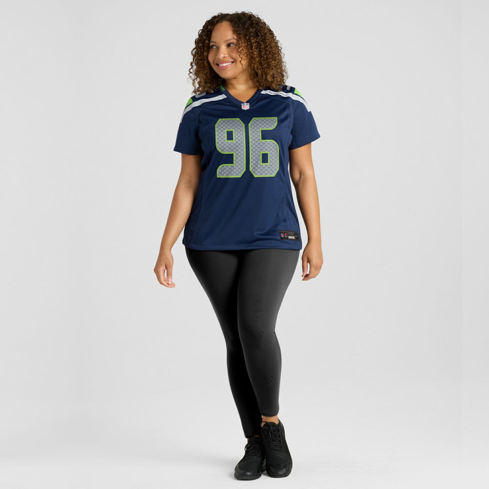 Cortez Kennedy Seattle Seahawks Women's Game Retired Player Jersey - College Navy Jerseys