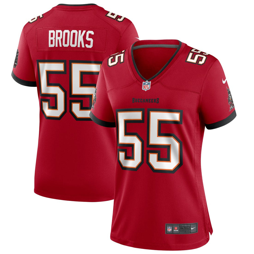 Derrick Brooks Tampa Bay Buccaneers Women's Game Retired Player Jersey - Red Jerseys