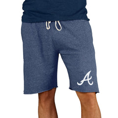 Atlanta Braves Concepts Sport Mainstream Terry Shorts - Navy Shorts