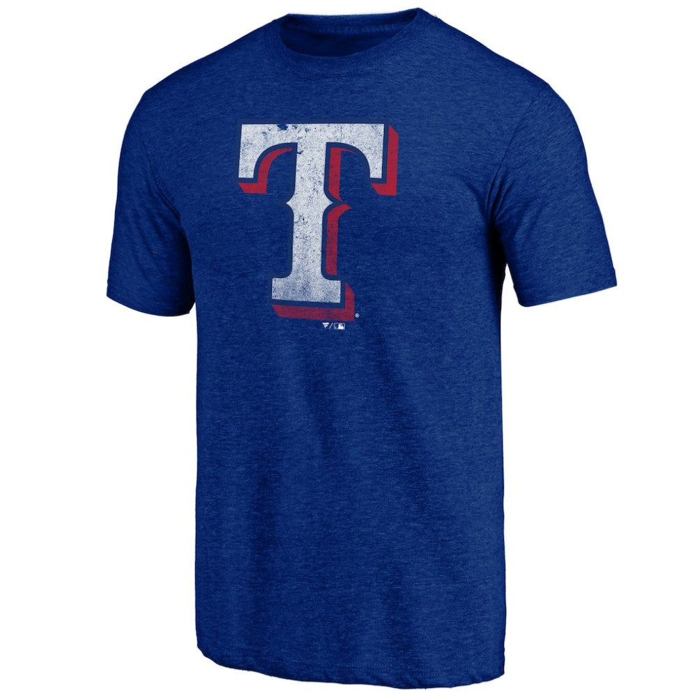 Texas Rangers Father's Day Greatest Dad Tri-Blend T-Shirt - Royal T-shirts