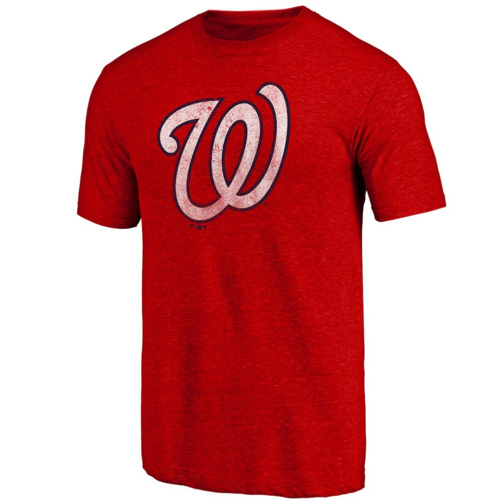 Washington Nationals Father's Day Greatest Dad Tri-Blend T-Shirt - Red T-shirts