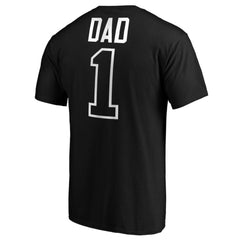 Colorado Rockies Father's Day #1 Dad T-Shirt - Black T-shirts