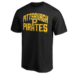 Pittsburgh Pirates Father's Day #1 Dad T-Shirt - Black T-shirts
