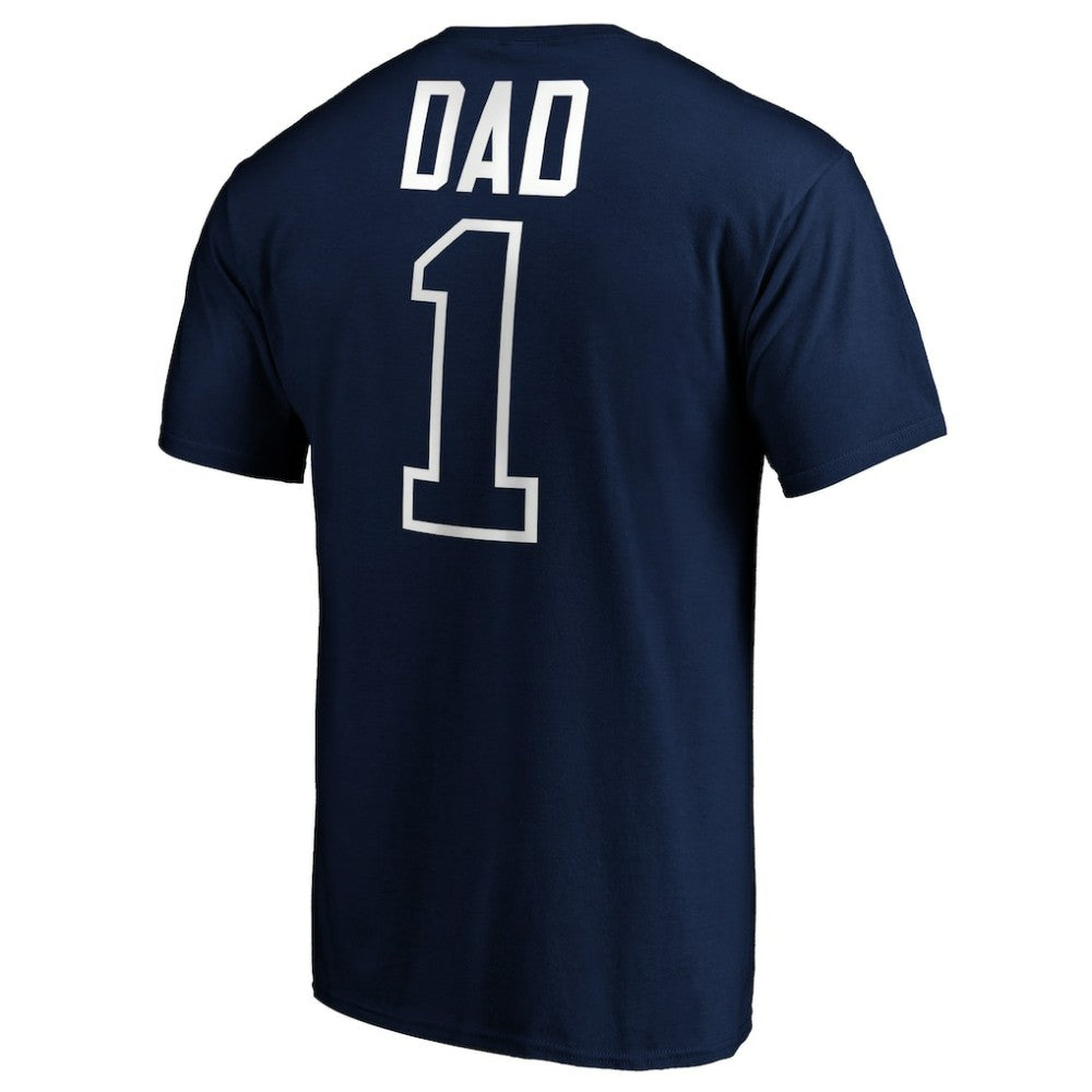 Tampa Bay Rays Father's Day #1 Dad T-Shirt - Navy T-shirts