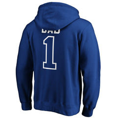 New York Mets Father's Day #1 Dad Pullover Hoodie - Royal Hoodies