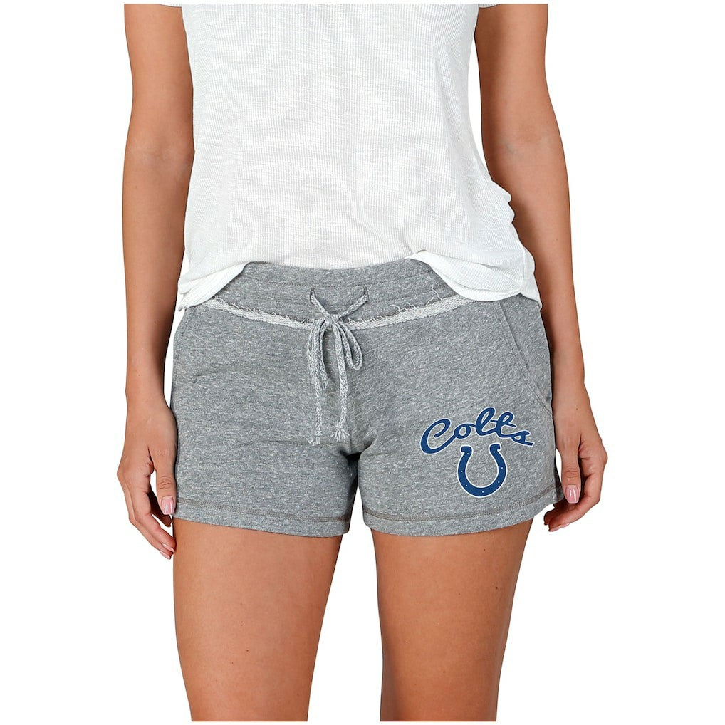 Indianapolis Colts Concepts Sport Women's Mainstream Terry Shorts - Gray Shorts