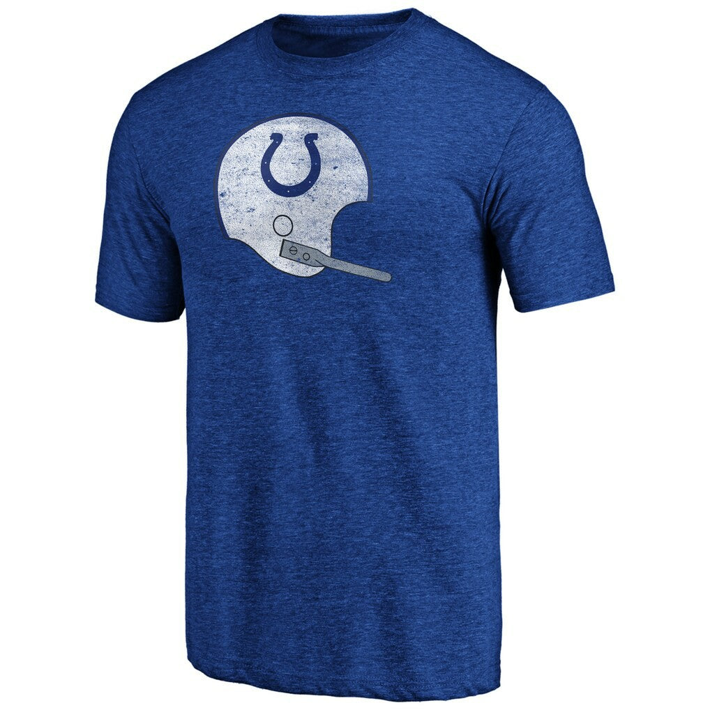 Indianapolis Colts #1 Dad Team Logo T-Shirt - Royal T-shirts