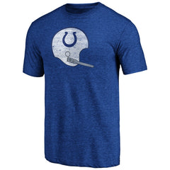 Indianapolis Colts #1 Dad Team Logo T-Shirt - Royal T-shirts