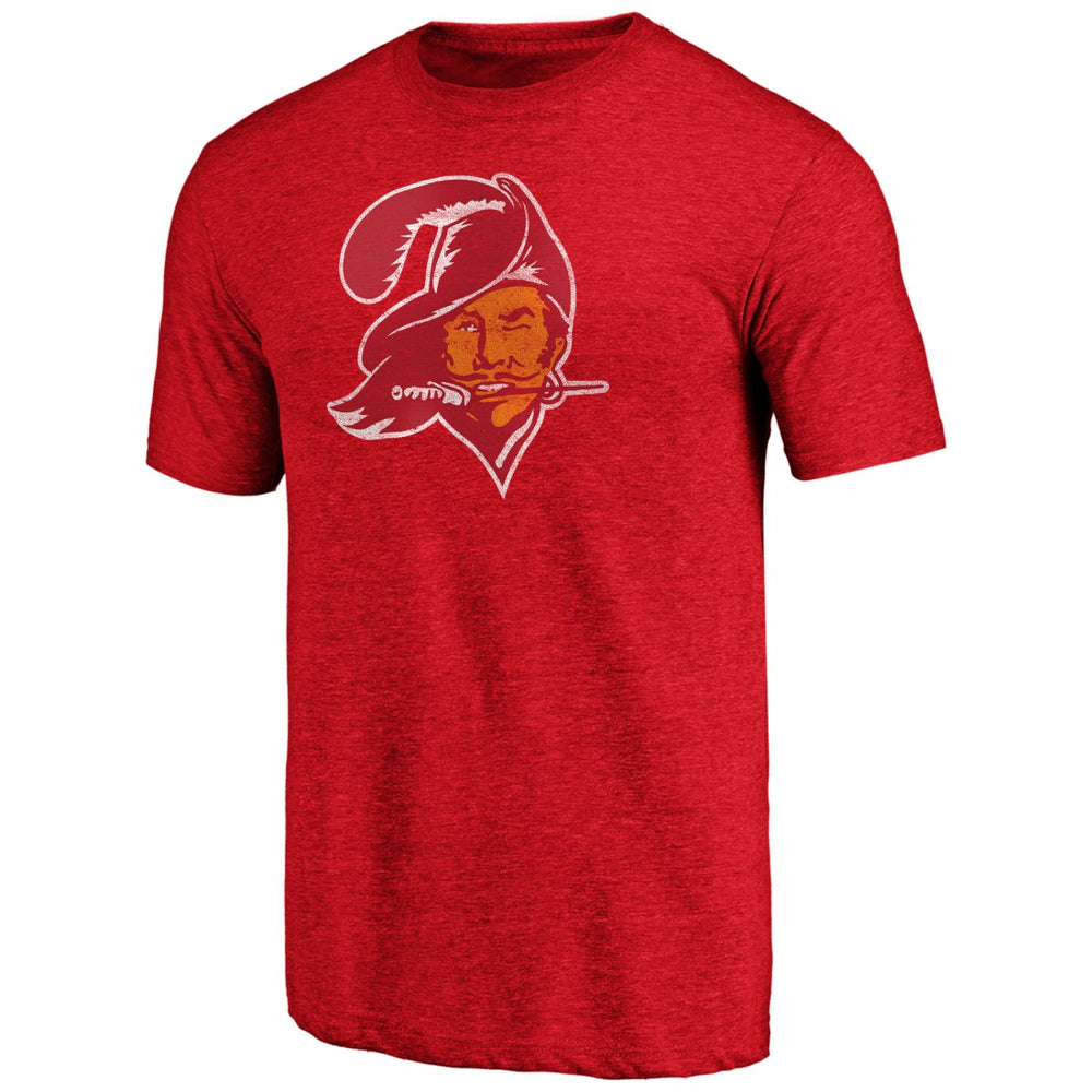 Tampa Bay Buccaneers #1 Dad Team Logo T-Shirt - Red T-shirts