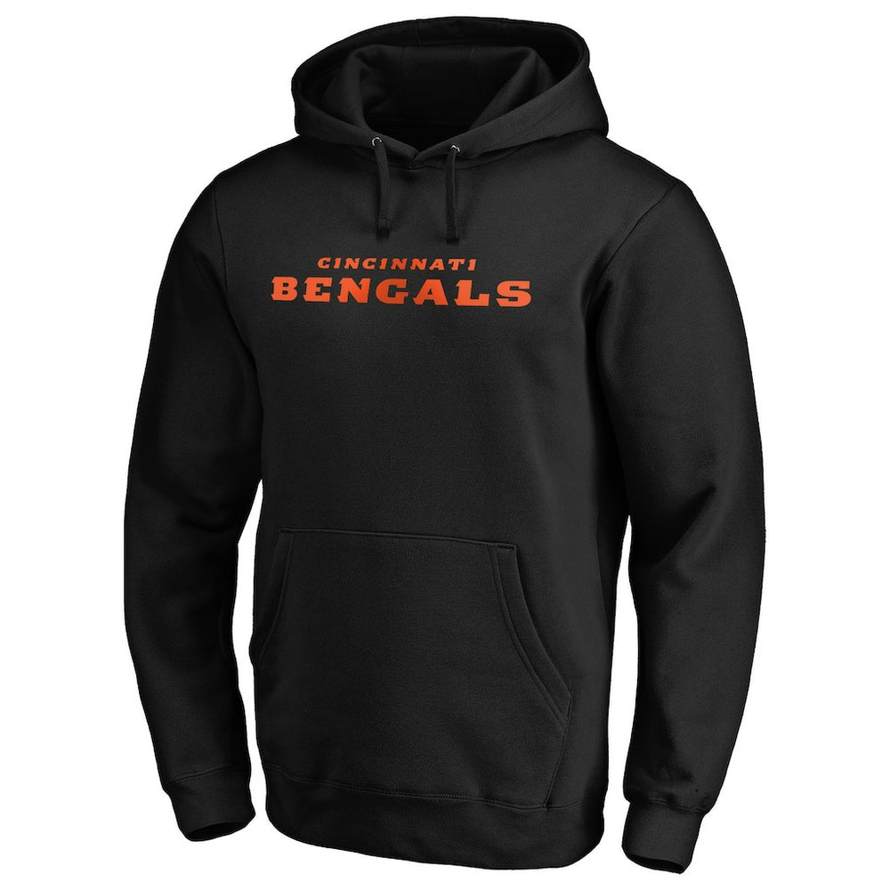 Cincinnati Bengals #1 Dad Pullover Hoodie - Black Hoodies