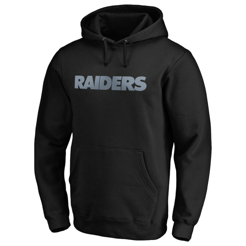 Las Vegas Raiders #1 Dad Pullover Hoodie - Black Hoodies