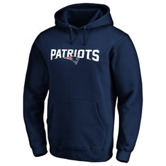 New England Patriots #1 Dad Pullover Hoodie - Navy Hoodies