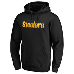 Pittsburgh Steelers #1 Dad Pullover Hoodie - Black Hoodies