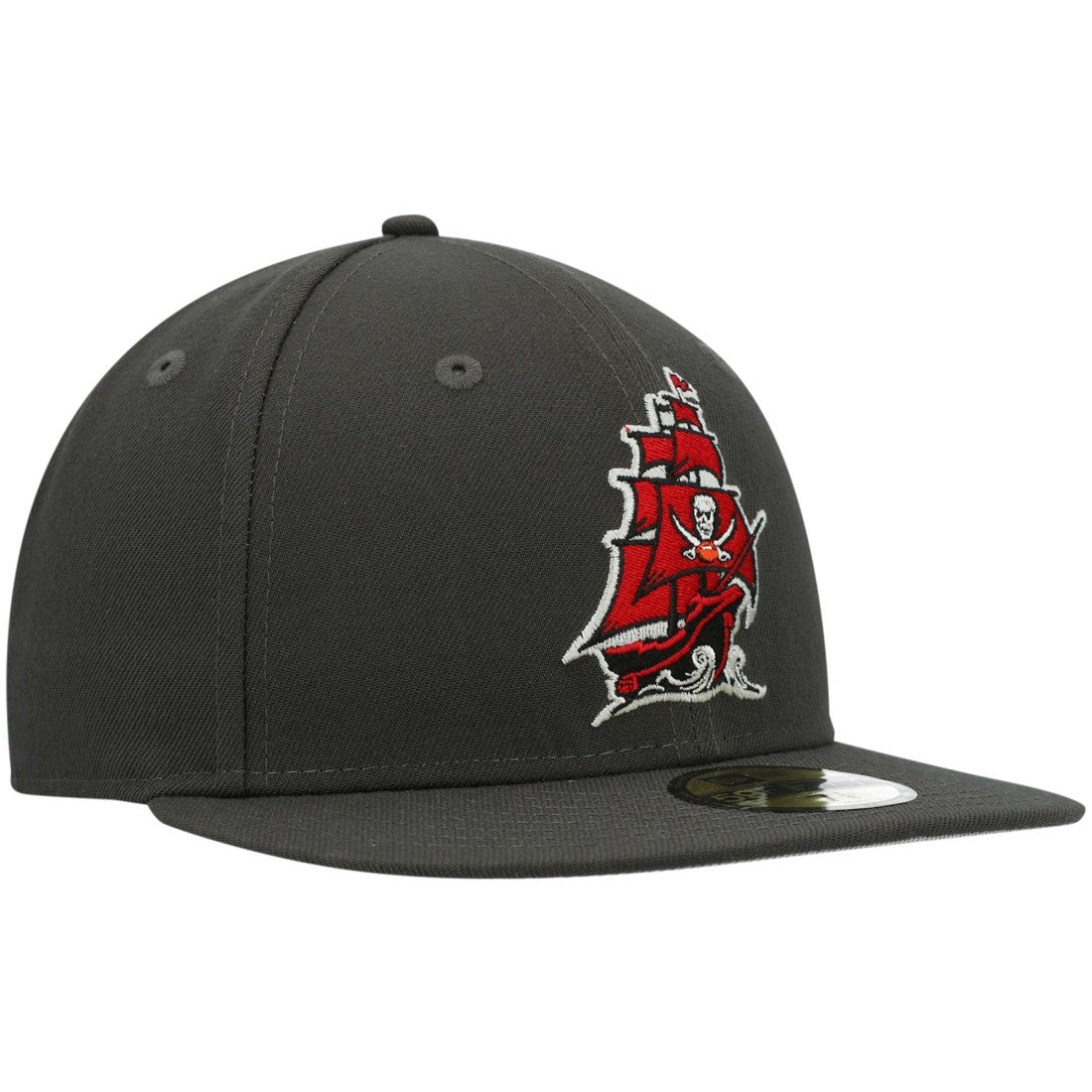 Tampa Bay Buccaneers New Era Omaha 59FIFTY Fitted Hat - Pewter Hats