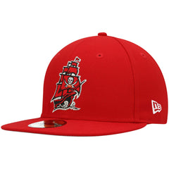 Tampa Bay Buccaneers New Era Omaha 59FIFTY Fitted Hat - Red Hats