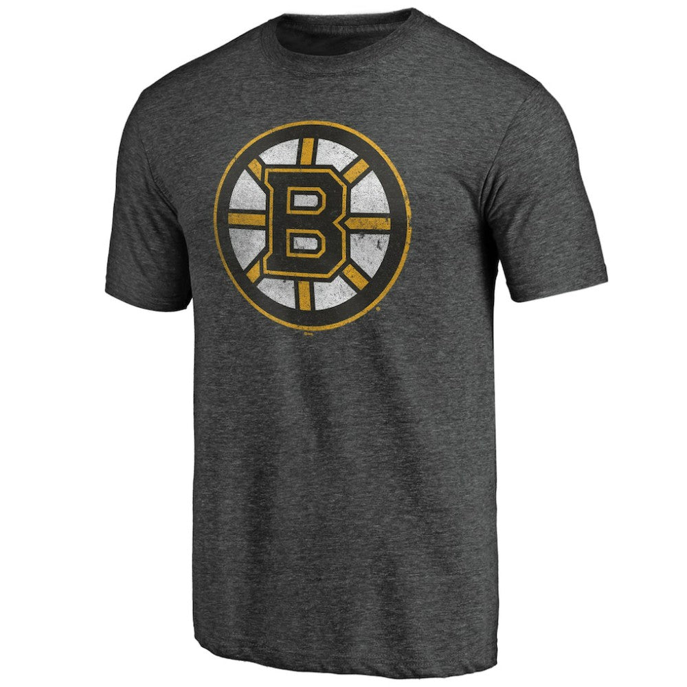 Boston Bruins Greatest Dad Tri-Blend T-Shirt - Charcoal | US 3990254