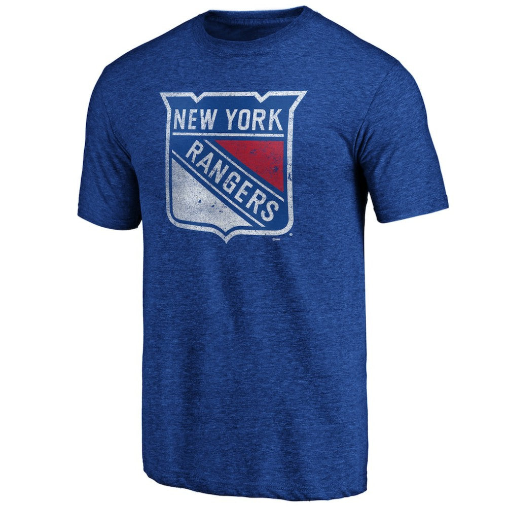 New York Rangers Greatest Dad Tri-Blend T-Shirt - Blue | US 3990268