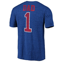 New York Rangers Greatest Dad Tri-Blend T-Shirt - Blue | US 3990268