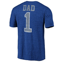 Toronto Maple Leafs Greatest Dad Tri-Blend T-Shirt - Blue | US 3990274