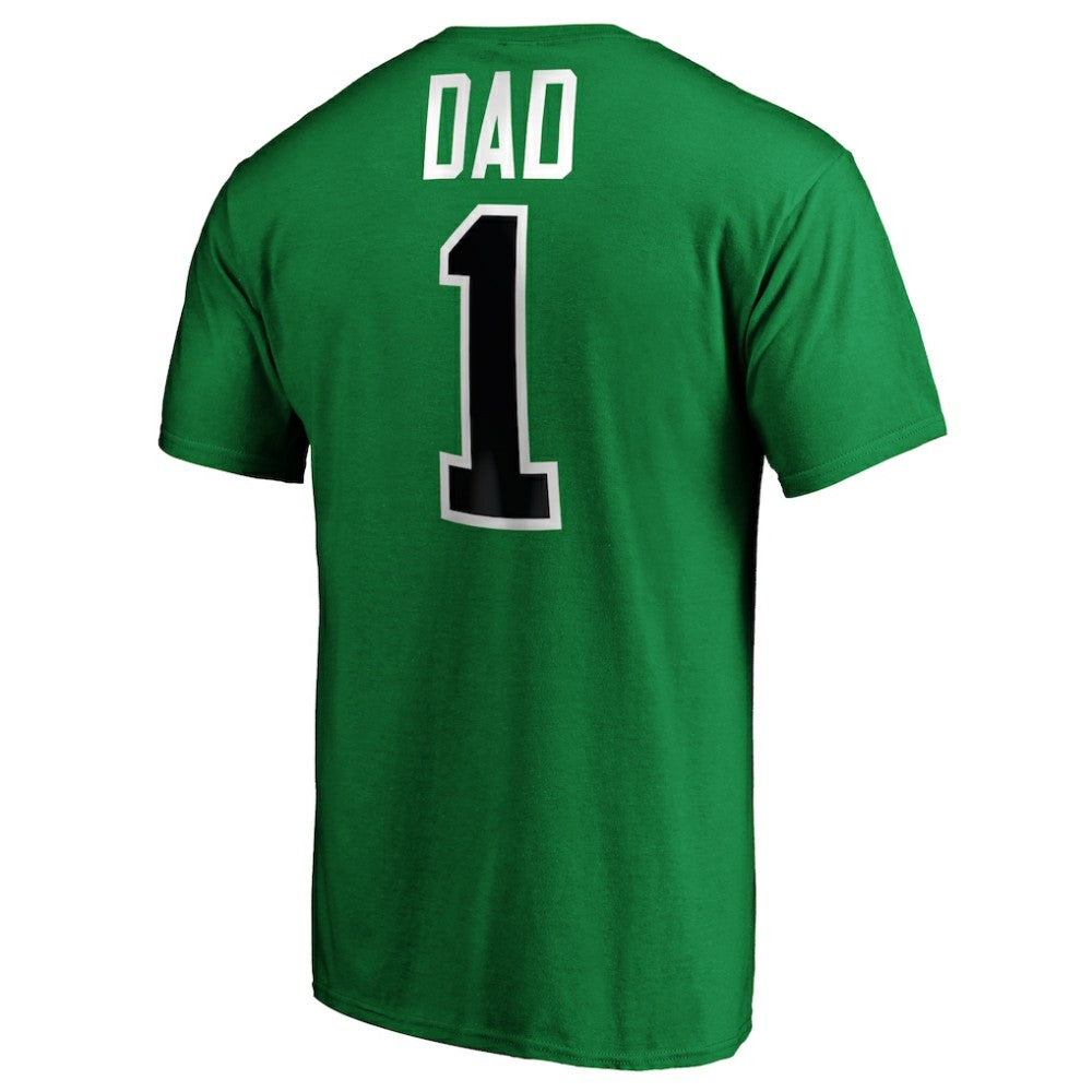 Dallas Stars #1 Dad T-Shirt - Kelly Green | US 3990288