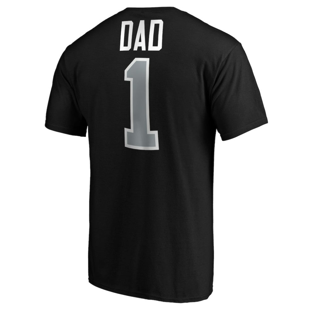 Los Angeles Kings #1 Dad T-Shirt - Black | US 3990292