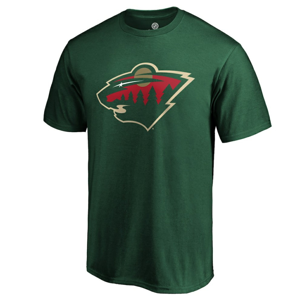 Minnesota Wild #1 Dad T-Shirt - Green | US 3990293