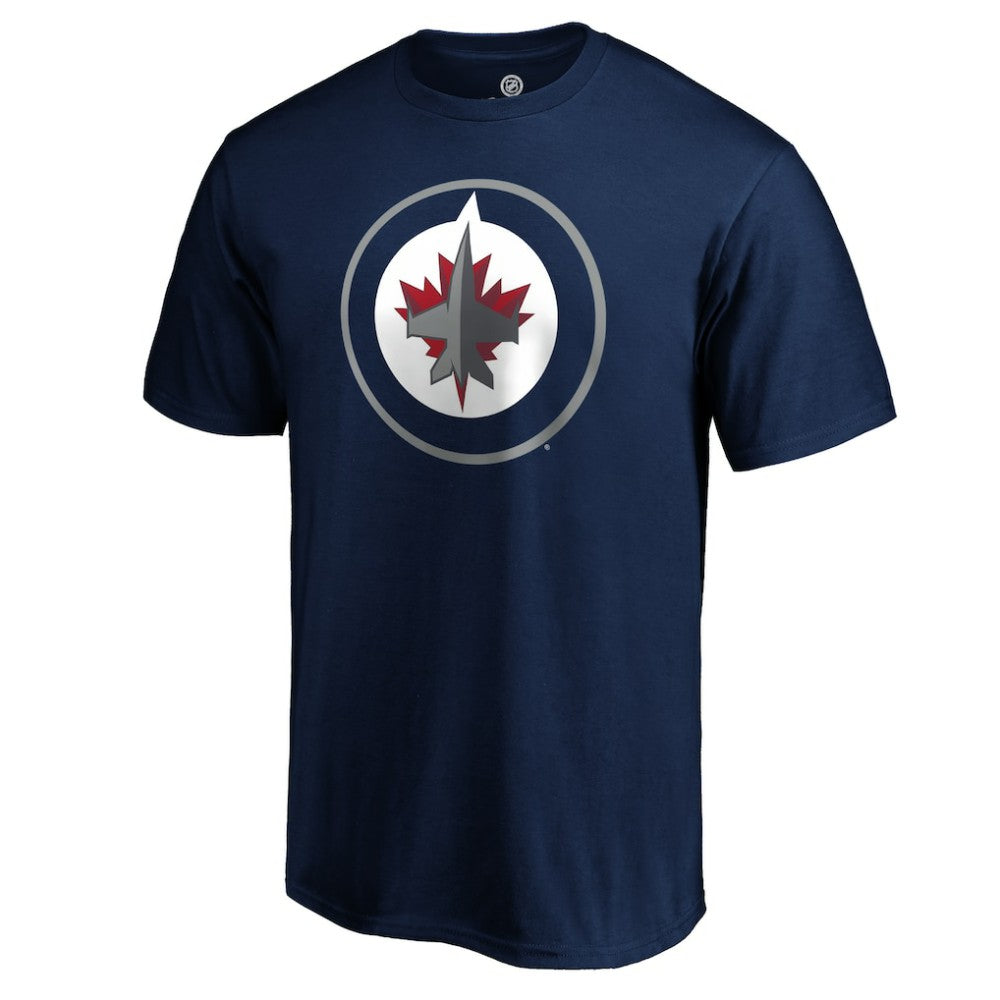 Winnipeg Jets #1 Dad T-Shirt - Navy | US 3990309
