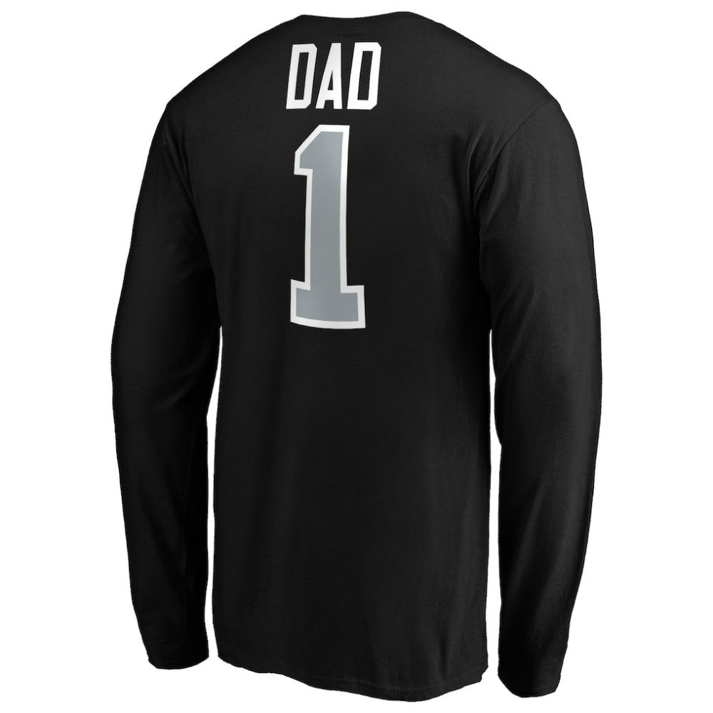 Los Angeles Kings #1 Dad Long Sleeve T-Shirt - Black | US 3990323