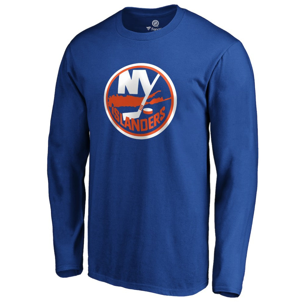 New York Islanders #1 Dad Long Sleeve T-Shirt - Royal | US 3990328