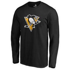 Pittsburgh Penguins #1 Dad Long Sleeve T-Shirt - Black | US 3990332