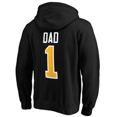 Boston Bruins #1 Dad Pullover Hoodie - Black | US 3990343