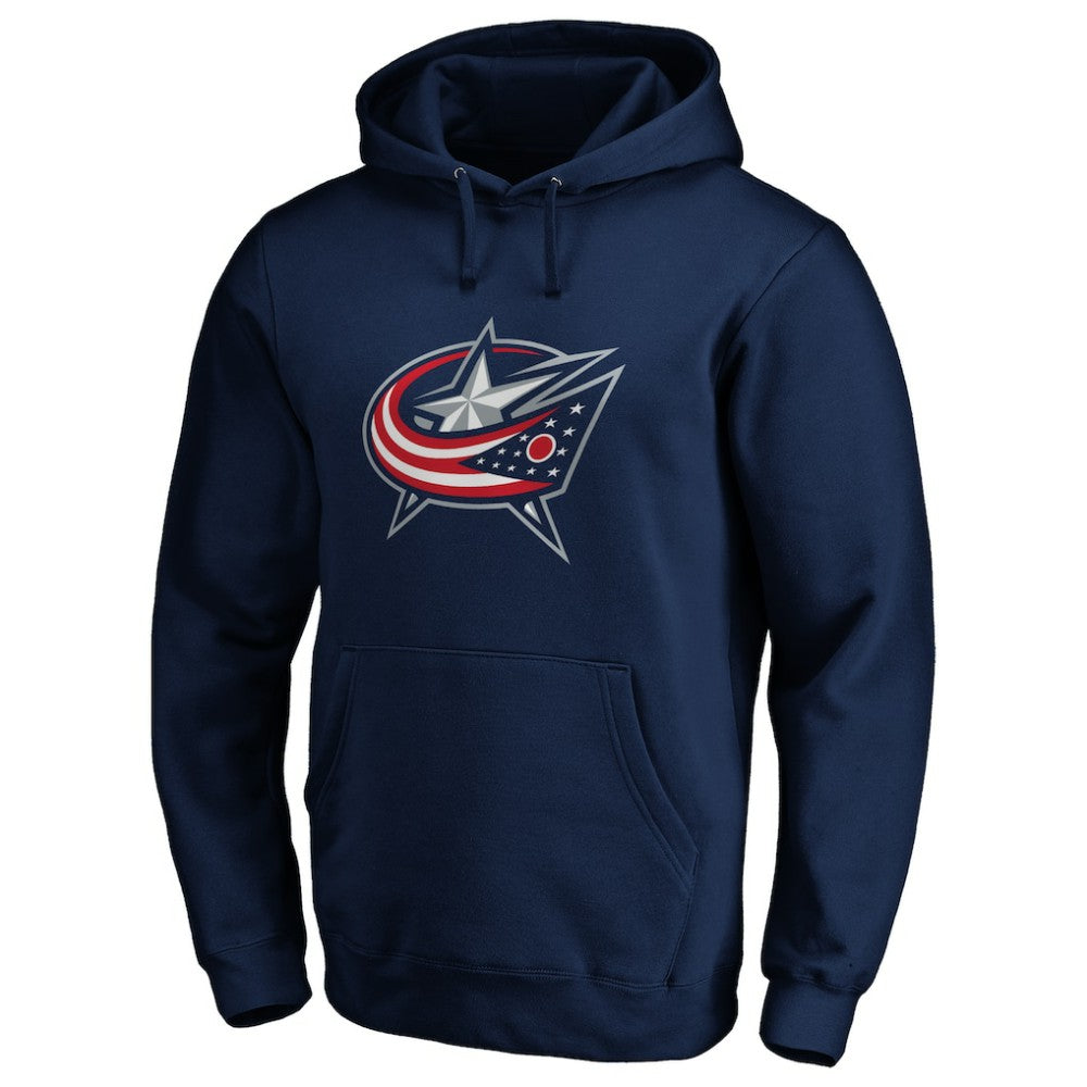 Columbus Blue Jackets #1 Dad Pullover Hoodie - Navy | US 3990349