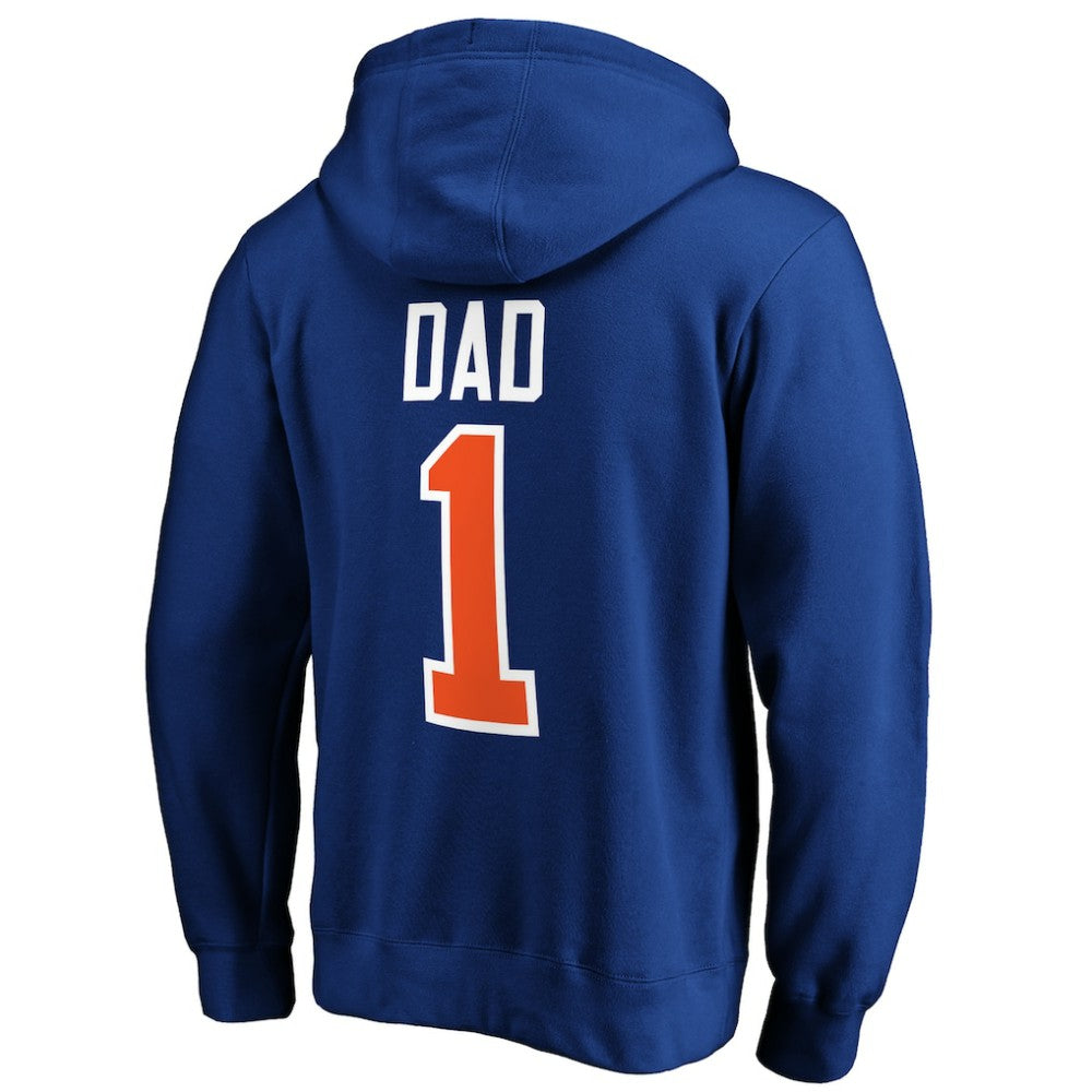 New York Islanders #1 Dad Pullover Hoodie - Royal | US 3990359