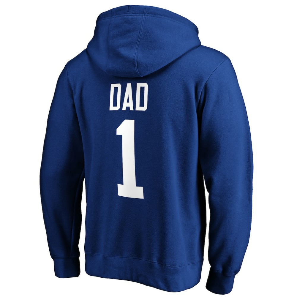 St. Louis Blues #1 Dad Pullover Hoodie - Blue | US 3990365