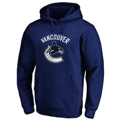 Vancouver Canucks #1 Dad Pullover Hoodie - Blue | US 3990368