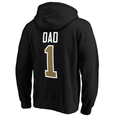 Vegas Golden Knights #1 Dad Pullover Hoodie - Black | US 3990369