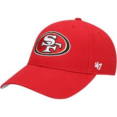 San Francisco 49ers '47 Youth Basic MVP Adjustable Hat - Scarlet Hats