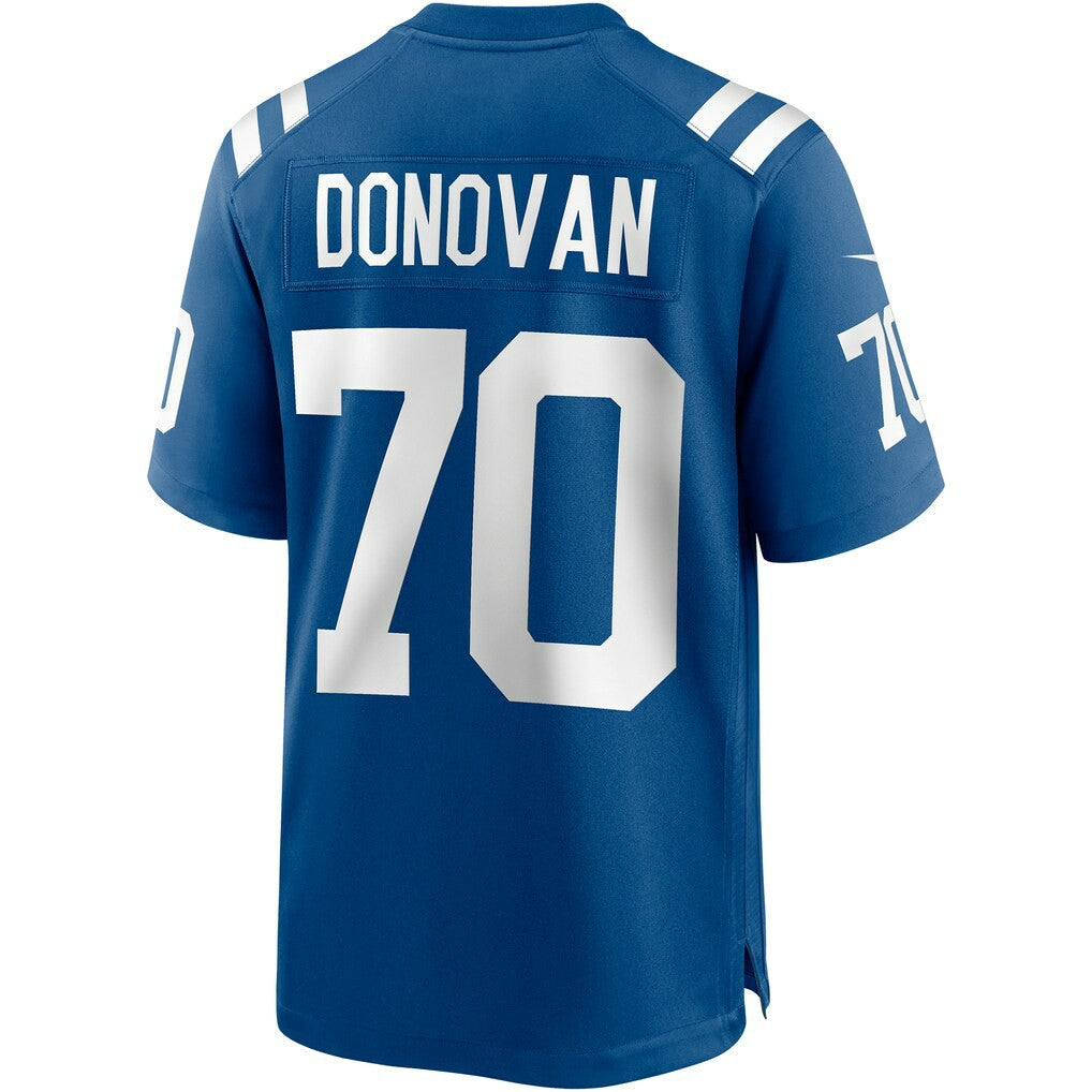 Art Donovan Indianapolis Colts Game Retired Player Jersey - Royal Jerseys