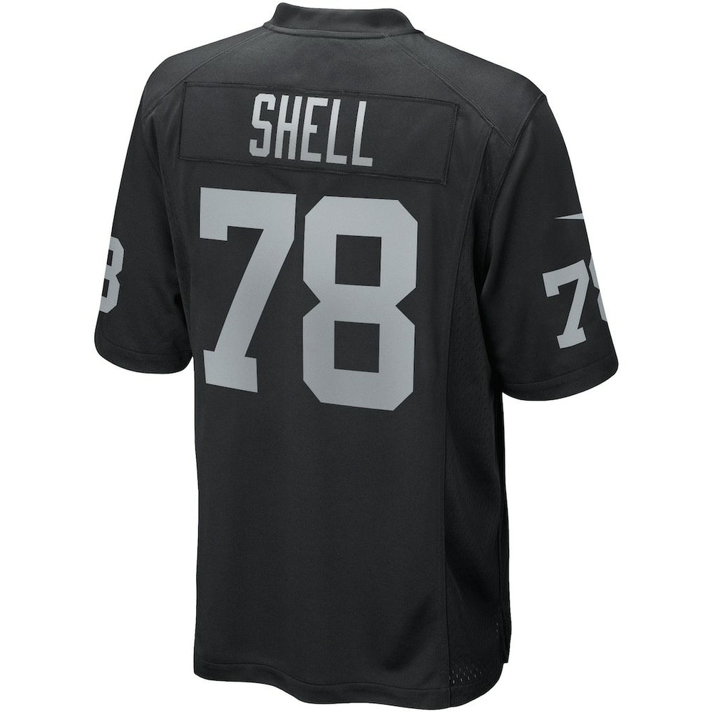 Art Shell Las Vegas Raiders Game Retired Player Jersey - Black Jerseys