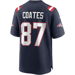 Ben Coates New England Patriots Game Retired Player Jersey - Navy Jerseys